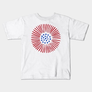 Patriotic Fireworks Kids T-Shirt